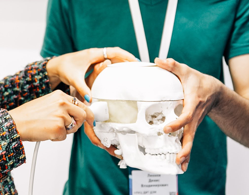 Фантом для исследования сосудов через кости черепа с использованием средств ультразвуковой визуализации, фото 1